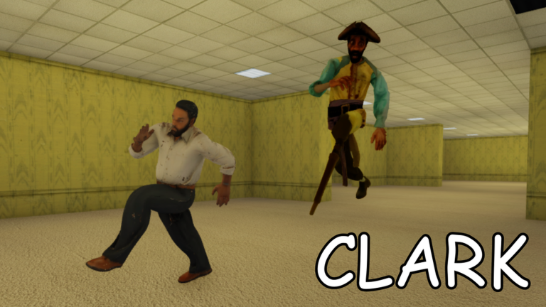 Official Roblox gameplay thumbnail for Clark (EARLY ACCESS) - Huss rooms